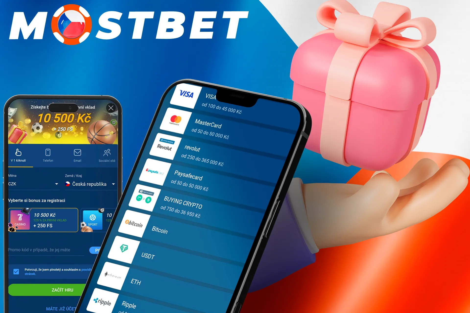 Získejte uvítací mostbet bonus